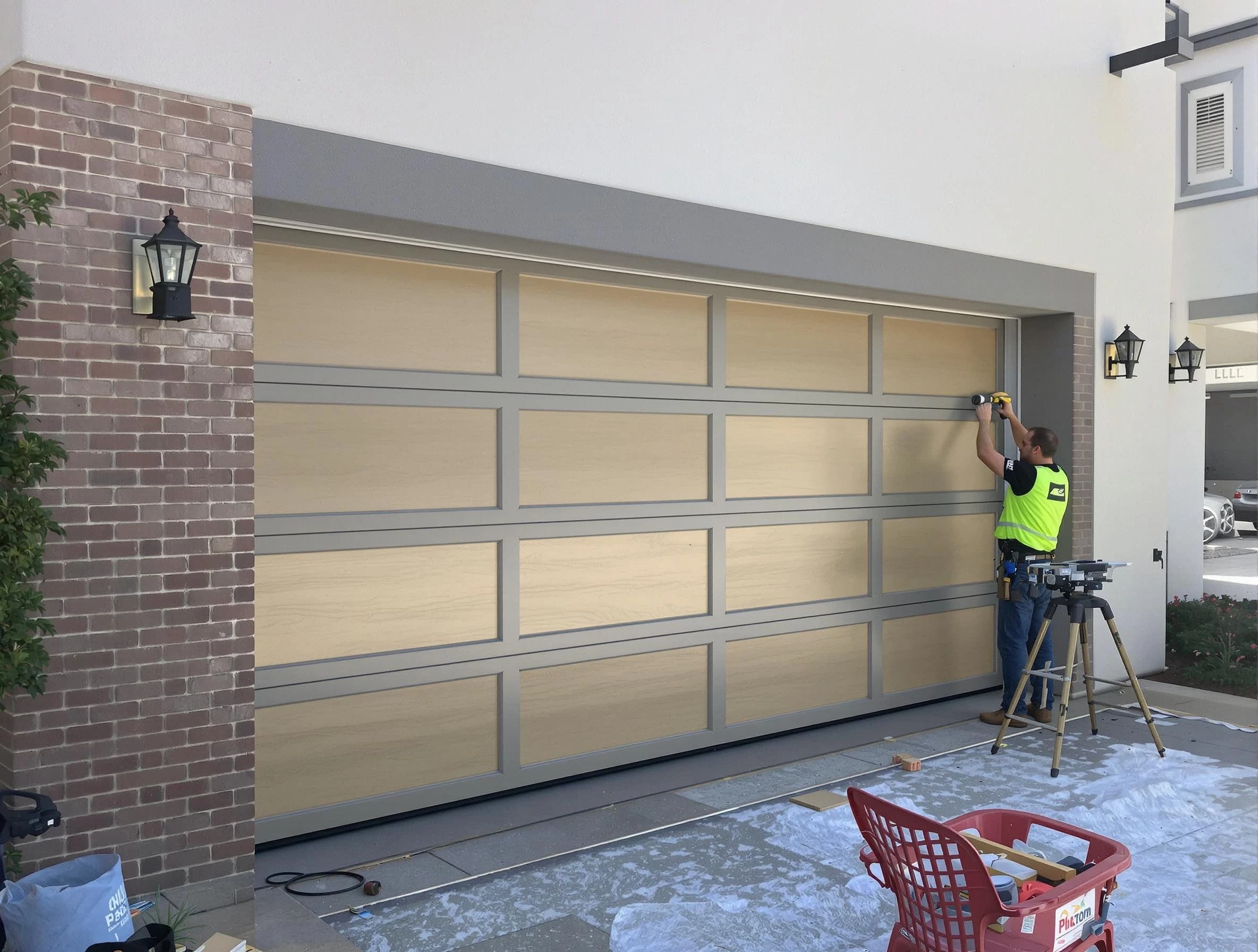 Garage door replacement service by Pinson Garage Door Repair in Pinson