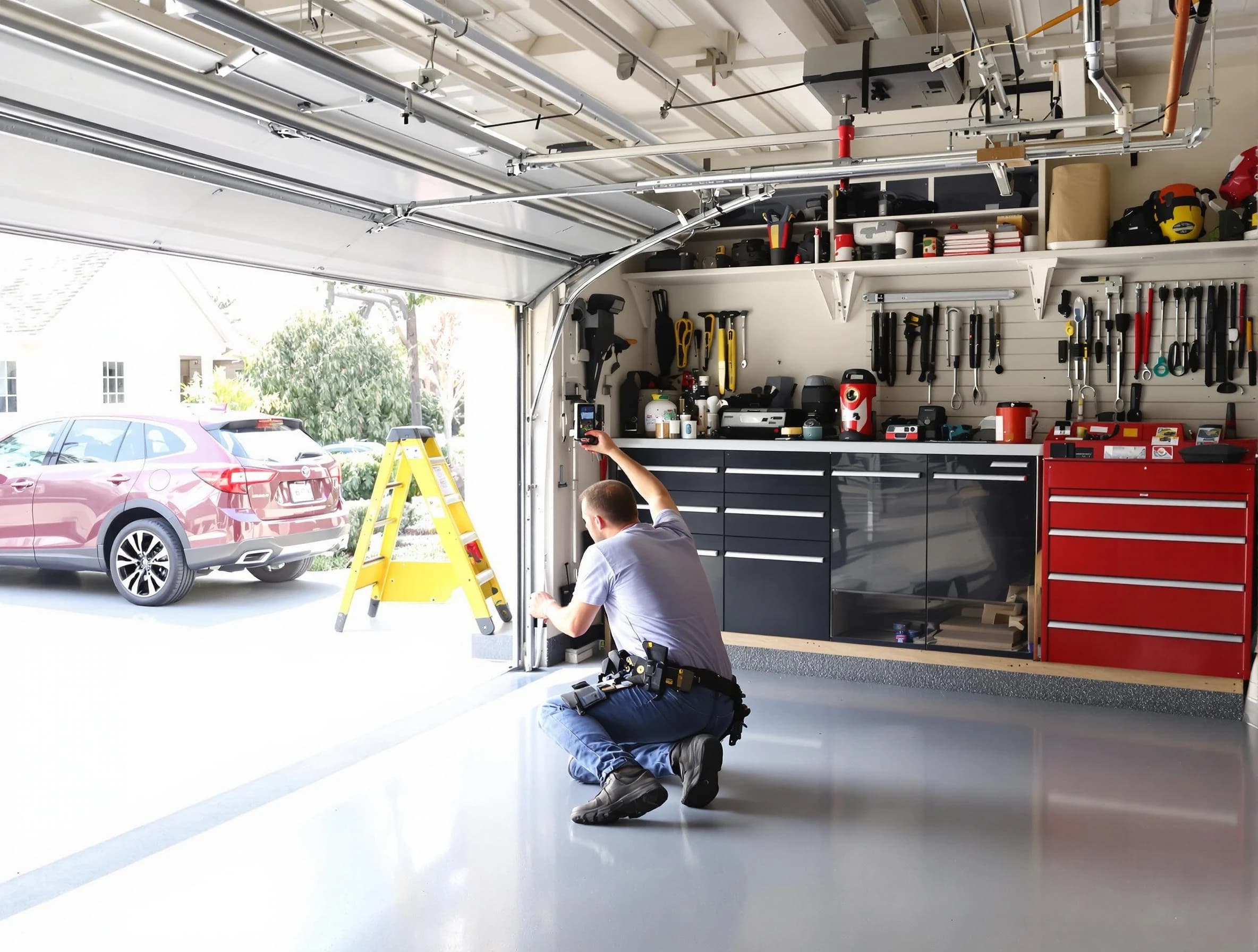 Local garage door repair service by Pinson Garage Door Repair in Pinson